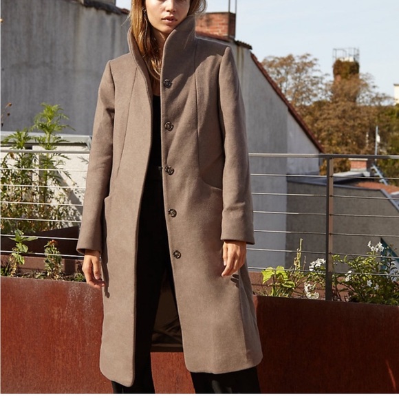 Aritzia Wilfred Cocoon Coat Size Xsmall - Picture 1 of 15